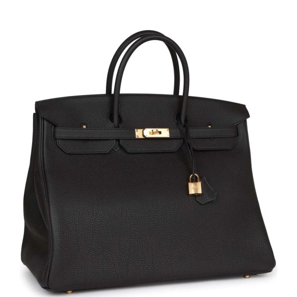 HE&&ME Birkin 40 Black Togo Gold Hardware