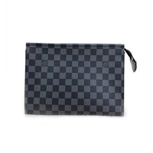 Damier Ebene Clutches Black