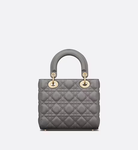 SMALL LADY DI&&OR MY  BAG Steel Gray