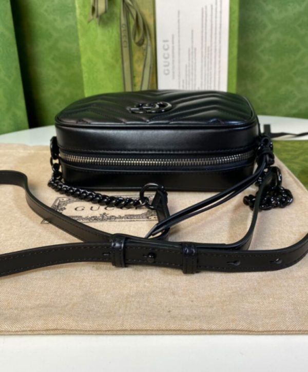 hand Mini Shoulder Bag Black