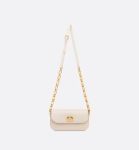 30 MONTAIGNE AVENUE BAG Dusty Ivory Box Calfskin