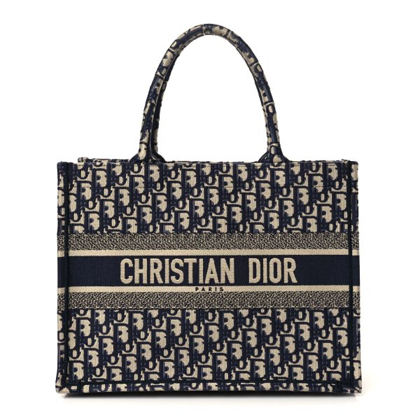 CHRISTIAN DI&&OR  Book Tote Blue