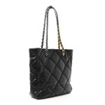 BAG Tote black gold