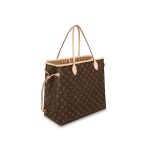 LL&VV Monogram Canvas Neverfull GM M40990 Beige