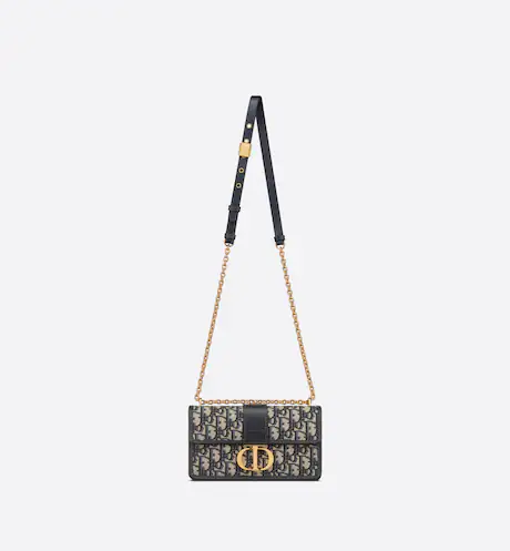 30 MONTAIGNE  BAG WITH CHAIN Blue