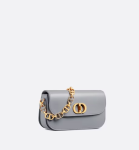 30 MONTAIGNE AVENUE BAG Ethereal Gray Box Calfskin