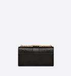 30 MONTAIGNE  BAG WITH CHAIN Black Calfskin