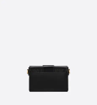 30 MONTAIGNE BOX BAG Black Box Calfskin