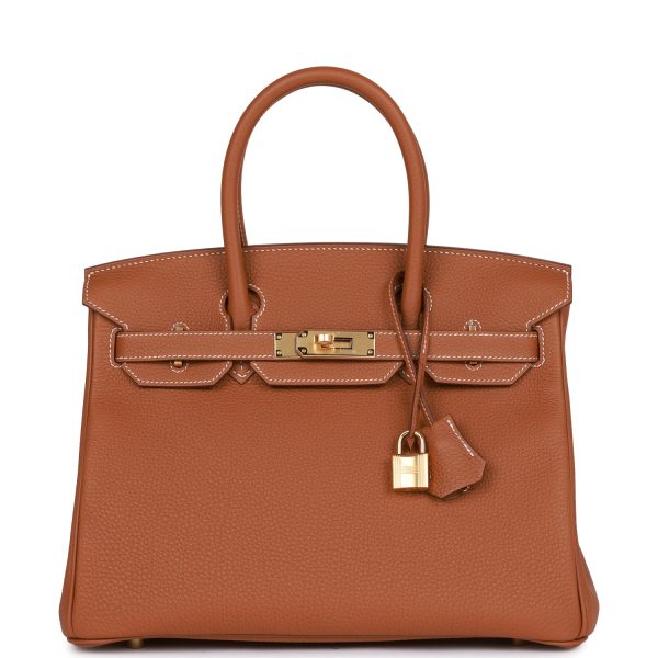 Hermès Birkin 30 Gold Togo Gold Hardware