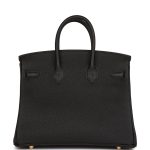 HE&&ME Birkin 25 Black Togo Gold Hardware