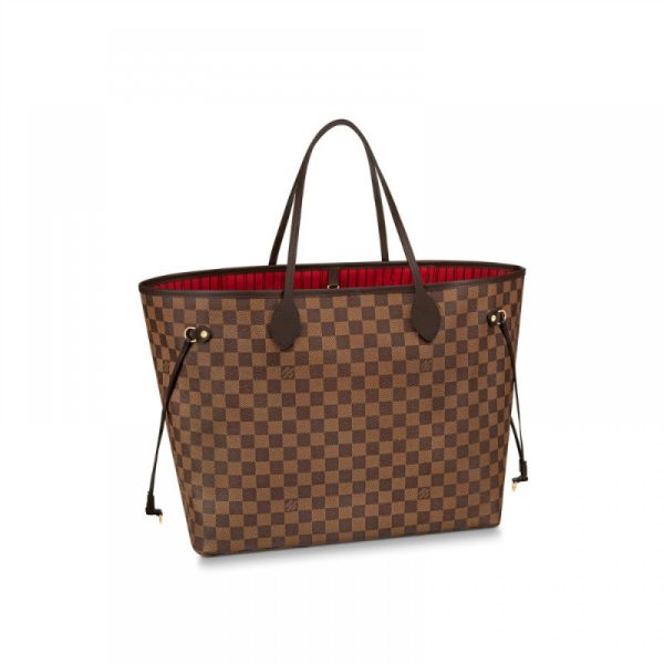 LL&VV Damier Ebene Canvas Neverfull GM N41357