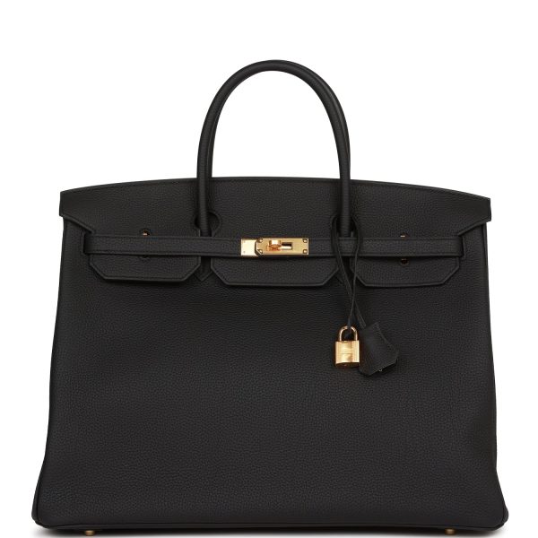 HE&&ME Birkin 40 Black Togo Gold Hardware