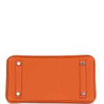 Hermès Birkin 25 Orange Togo Palladium Hardware