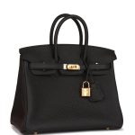 HE&&ME Birkin 25 Black Togo Gold Hardware