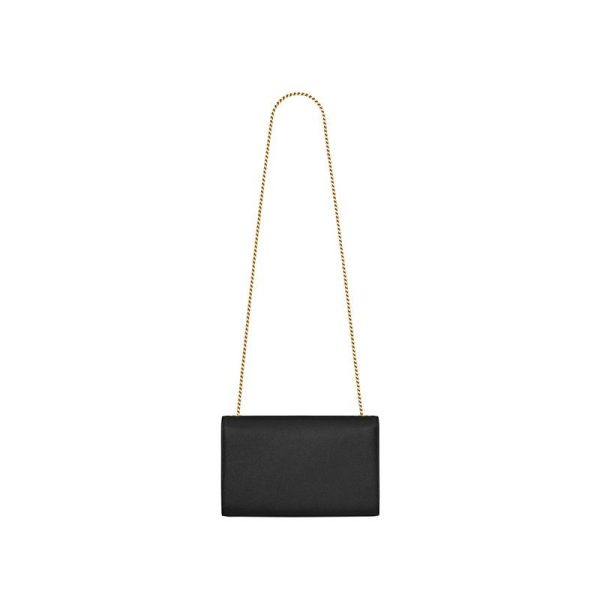 Kate Bag In Black Textured Leather