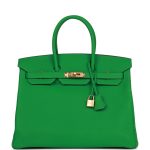 Hermès Birkin 35 Bamboo Togo Gold Hardware