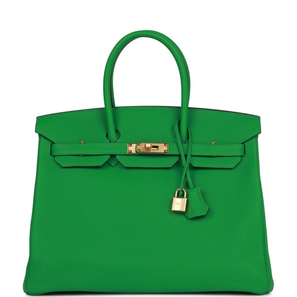 Hermès Birkin 35 Bamboo Togo Gold Hardware