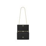 Kate Bag In Black Textured Leather