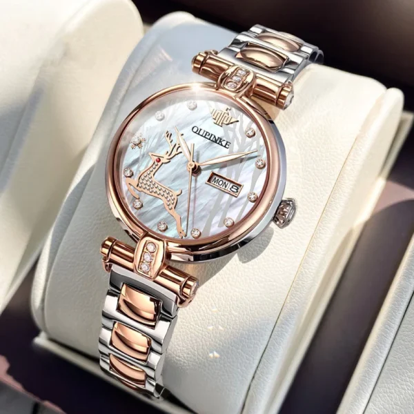 Ladies New Exquisite And Fashionable Fully Automatic Mechanical Watch