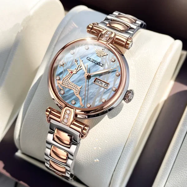 Ladies New Exquisite And Fashionable Fully Automatic Mechanical Watch