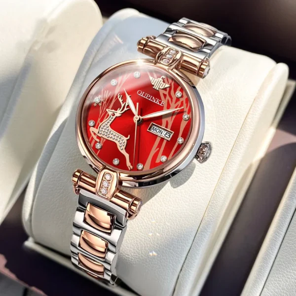 Ladies New Exquisite And Fashionable Fully Automatic Mechanical Watch