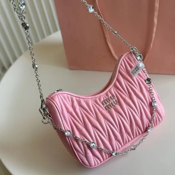 Ladies New High-end Niche Light Luxury Diamond Chain Bag