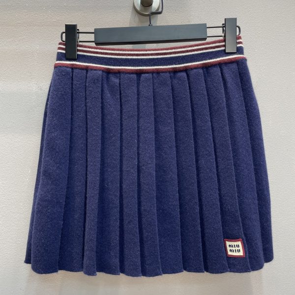 New high waist pleated skirt for autumn and winter